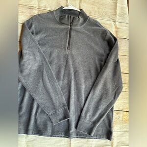 Old Navy Men's Charcoal Quarter-Zip sweater size XL